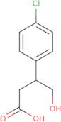 3-(4-Chlorophenyl)-4-hydroxybutanoic acid