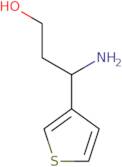 3-Amino-3-(thiophen-3-yl)propan-1-ol