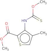 Methyl 3-[(methoxymethanethioyl)amino]-4-methylthiophene-2-carboxylate