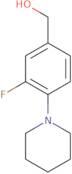 [3-Fluoro-4-(piperidin-1-yl)phenyl]methanol