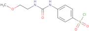 4-[3-(2-Methoxy-ethyl)-ureido]benzenesulfonyl chloride