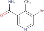 5-Bromo-4-methyl-3-pyridinecarboxamide