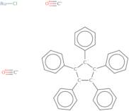 Chlorodicarbonyl(1,2,3,4,5-pentaphenylcyclopentadienyl)ruthenium(II)