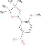 2-(2-Methoxy-5-nitrophenyl)-4,4,5,5-tetramethyl-1,3,2-dioxaborolane