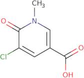 5-Chloro-1-methyl-6-oxo-1,6-dihydropyridine-3-carboxylic acid