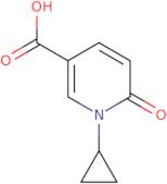 1-Cyclopropyl-6-oxo-1,6-dihydropyridine-3-carboxylic acid