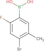 4-Bromo-2-fluoro-5-methylphenylboronic acid