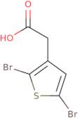 2-(2,5-Dibromothiophen-3-yl)acetic acid