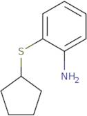 2-(Cyclopentylsulfanyl)aniline