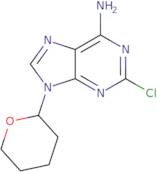 2-Chloro-9-(tetrahydropyran-2-yl)adenine