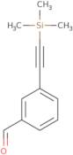 3-(Trimethylsilyl)ethynylbenzaldehyde