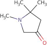 1,5,5-Trimethylpyrrolidin-3-one