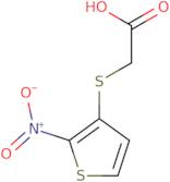 2-[(2-Nitrothiophen-3-yl)sulfanyl]acetic acid