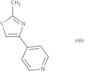 4-(2-Methyl-thiazol-4-yl)-pyridine hydrobromate