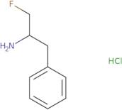 (2S)-1-Fluoro-3-phenylpropan-2-amine, hydrochloride