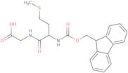 2-[(2S)-2-({[(9H-Fluoren-9-yl)methoxy]carbonyl}amino)-4-(methylsulfanyl)butanamido]acetic acid