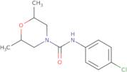 N-(4-Chlorophenyl)-2,6-dimethylmorpholine-4-carboxamide