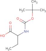 2-Aminobutanoic acid, N-BOC protected