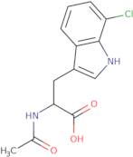 2-acetamido-3-(7-chloro-1h-indol-3-yl)propanoic acid