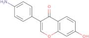 3-(4-Aminophenyl)-7-hydroxychromen-4-one