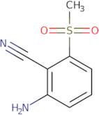 2-Amino-6-methanesulfonylbenzonitrile