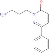 2-(3-Aminopropyl)-6-phenylpyridazin-3(2H)-one