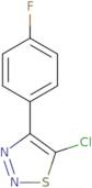 5-Chloro-4-(4-fluorophenyl)-1,2,3-thiadiazole