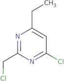 4-Chloro-2-(chloromethyl)-6-ethylpyrimidine