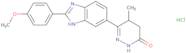 6-[2-(4-Methoxyphenyl)-1H-1,3-benzodiazol-6-yl]-5-methyl-2,3,4,5-tetrahydropyridazin-3-one hydroch…