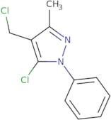 5-Chloro-4-(chloromethyl)-3-methyl-1-phenyl-1H-pyrazole