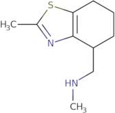 Methyl[(2-methyl-4,5,6,7-tetrahydro-1,3-benzothiazol-4-yl)methyl]amine