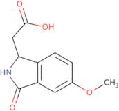 (5-Methoxy-3-oxo-2,3-dihydro-1H-isoindol-1-yl)acetic acid