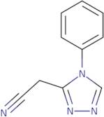 2-(4-Phenyl-4H-1,2,4-triazol-3-yl)acetonitrile