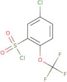 5-Chloro-2-(trifluoromethoxy)benzene-1-sulfonyl chloride