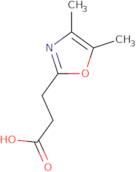 3-(Dimethyl-1,3-oxazol-2-yl)propanoic acid