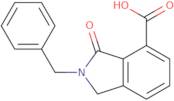 2-Benzyl-3-oxo-2,3-dihydro-1H-isoindole-4-carboxylic acid