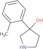 3-(2-Methylphenyl)-3-pyrrolidinol hydrochloride