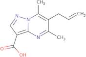 6-Allyl-5,7-dimethylpyrazolo[1,5-a]pyrimidine-3-carboxylic acid