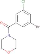 (3-Bromo-5-chlorophenyl)-morpholin-4-ylmethanone