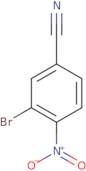 3-Bromo-4-nitro-benzonitrile