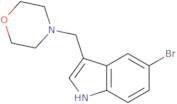 4-((5-Bromo-1H-indol-3-yl)methyl)morpholine