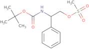 tert-Butyl (R)-3-[(methylsulfonyl)oxy]-2-phenylpropanoate