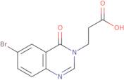 3-(6-bromo-4-oxo-3,4-dihydroquinazolin-3-yl)propanoic acid