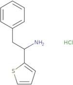 2-Phenyl-1-(thiophen-2-yl)ethan-1-amine hydrochloride