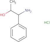 1-Amino-1-phenylpropan-2-ol hydrochloride