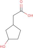 2-(3-Hydroxycyclopentyl)acetic acid