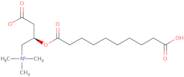 (2R)-3-Carboxy-2-[(9-carboxy-1-oxononyl)oxy]-N,N,N-trimethyl-1-propanaminium-d3 inner salt (sebaco…