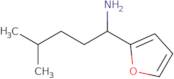 1-(Furan-2-yl)-4-methylpentan-1-amine