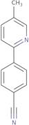4-(5-Methyl-2-pyridyl)benzonitrile