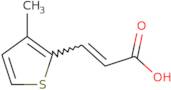 (2E)-3-(3-Methylthiophen-2-yl)prop-2-enoic acid
